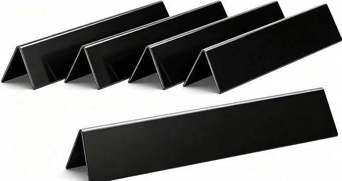 QuliMetal 17.5" Porcelain Enameled Flavorizer Bars for Weber Genesis 300 Series– Compatible with Genesis E310, E320, E330, S310, S320, S330 (Front Control Knobs), Replacement for Weber 7620, 7621