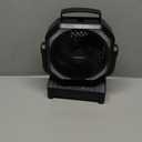 68HRS Running Camping Fan with Light, 20000mAh Battery Rechargeable, Powerful 4 Speeds & Auto Oscillating, Timer & Hook, for Travel Tent RV Emergency Hurricane Jobsite Garage, Co-Branded with AMACOOL (Black)