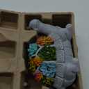 Nacome Garden Outdoor Statues Turtle with Succulent and 7 LED Lights - Lawn Decor Tortoise Statue for Patio, Balcony, Yard Ornament - Unique Housewarming Gifts