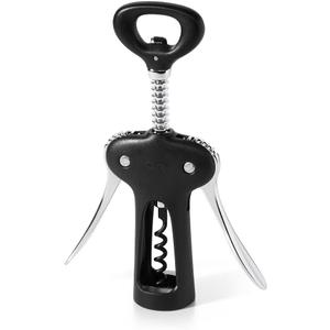 OXO Good Grips Winged Corkscrew and Bottle Opener, Black