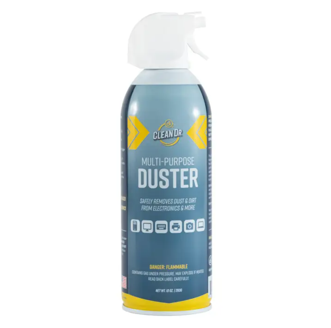 Keyboard Cleaner Air Spray for Computers - 10oz Air Can Duster for Electronics, Keyboard, 1PCS