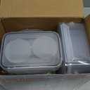 42 PCS Food Storage Containers with Lids (21 Containers & 21 Lids) - Reusable Plastic Food Containers for Kitchen Storage and Organization BPA-Free Leakproof Meal Prep Container with Labels & Pen