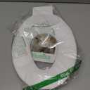 Ingenuity: ity by Ingenuity Flip & Sit Potty Seat (White)  Easy to Set Up & Remove Potty Training Seat That Attaches to Adult Toilet Seat