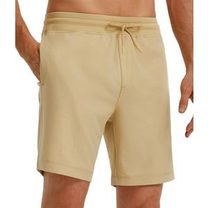 M MAELREG Mens Athletic Shorts with Zipper Pockets 7"/ 9" Lightweight Quick Dry Sports Gym Workout Running Shorts, S