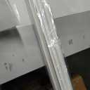 Pushglossy 2 Pcs 36" Kerf Door Sweep Double Bubble Kerf Pre Cut White