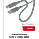 ZGear 6 Foot Sync Charge Cable For USB-C To USB-C