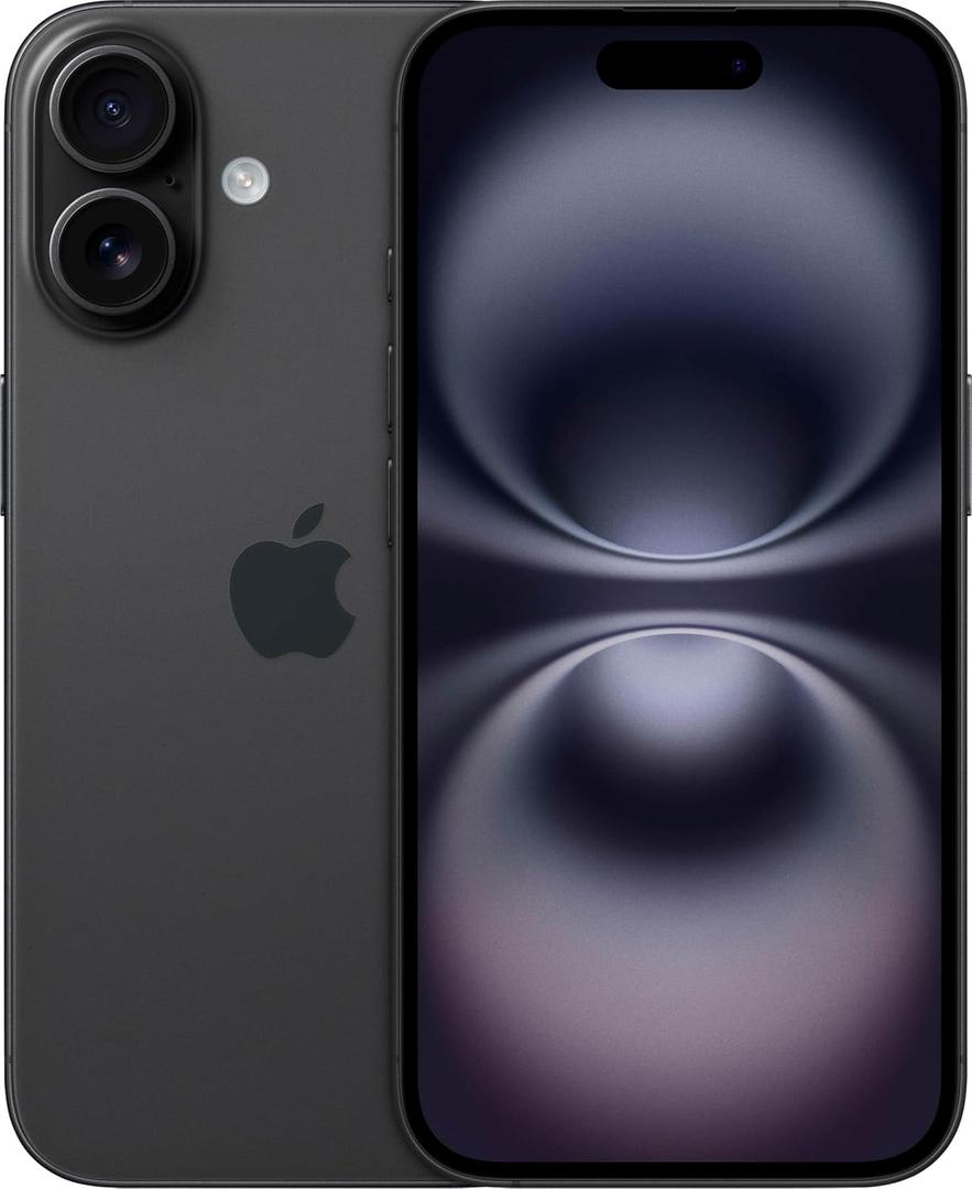 Apple iPhone 16, US Version, 128GB, Black -
Unlocked