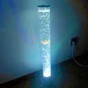 30.7" Bubble Fish Lava Lamp Sensory LED Bubble Tube Light 7 Color Changing Aquarium Fish Tank Mood Lamp Gift for Kids, Adults, ADHD & Autism (78cm/2.5ft)