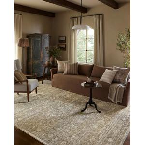 Loloi Amber Lewis Honora Collection HON-01 Khaki/Beige 2'-0" x 3'-4" Accent Rug