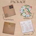 Hummingbird Crescent Moon Acrylic Suncatcher Stained Glass Effect Window Car Hanging Christmas Ornament Indoor Outdoor Decor Garden Sun Catcher Gift for Bird Lover for Women Mom Grandma (6")