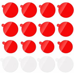 12-Pack Universal Adhesive Replacement Kit Compatible with Nite IZE Steelie  3 Round Sizes (25mm, 22.5mm, 18.5mm)  Includes 4 Magnetic Phone Socket Pads, 4 Dash Mount Pads & 4 Socket Plus Pads