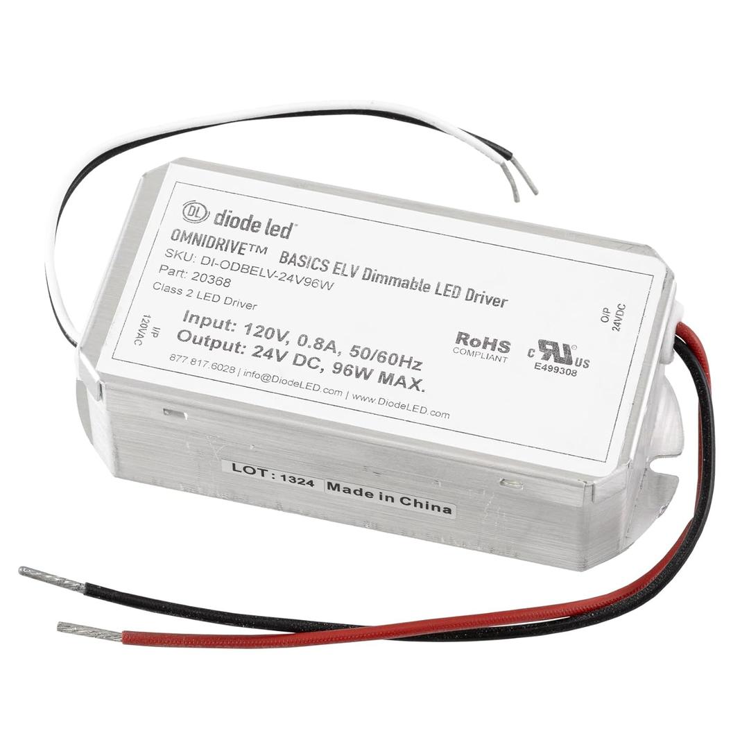 diodeLED OmniDrive Basics ELV Dimmable LED Driver 24V, 96W - Without JBOX