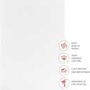 Babyletto Muslin Baby Bassinet Sheets for Girls & Boys - GOTS Certified Breathable Organic Cotton Bassinet Cover - Baby Boy Bassinet Sheets Rectangle - 360 Fitted Bedside Bassinet Sheets, White
