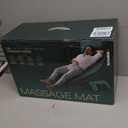 Full Body Massage Mat with Heat, Detachable Massager Pad Deep Tissue Pain Relief,10 Vibrating Motors and 9 Speed Settings for Relaxation at Home or Office