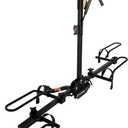 Swagman XTC2 Hitch Mount Bike Rack – Platform Carrier for 2 Bikes, Ratcheting Hook System, Compact Clam-Shell Folding Design