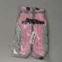 AOFITEE Dog Coat, Warm Dog Jackets for Small Dogs, Dogs Winter Coat with Harness Built in, Reflective Pet Winter Jacket, Waterproof Windproof Puppy Puffer Jacket Fleece Vest, Pink XS