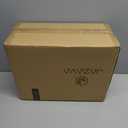 JAZAVA Matte Black Pendant Light, Mid Century Globe Haning Light Fixture Ceiling with Clear Glass for Kitchen Island Dining Room Bedroom Hallway Foyer (2 Pack), PL101BK-2PK