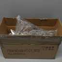 Flocked Christmas Tree Mini Tabletop Christmas Tree with Ornaments Berries Pinecones, 19" Small Fake Xmas Trees Plant Christmass Decorations for Table Centerpiece, Mantel Entryway Winter Holiday Decor