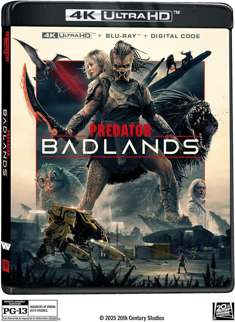 Predator: Badlands - UHD Combo + Digital, 4K