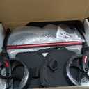 Walkers for Seniors with Seat, Foldable Rolling Walker with Durable Aluminum, Dual Adjustable Height Rolling Walker 8" Wheels Wheelchairs for Adults, All Terrain rollator Walker | Jujube Red