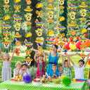 Tiamon 8 Pcs Mexican Fiesta Party Decorations Cinco De Mayo Hanging Banner Taco Bout a Party Decoration Paper Garland Kit Cinco De Mayo Ceiling Hanging Cutouts for Carnivals Birthday Baby Shower Decor