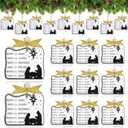 24 Pcs Nativity Christmas Ornaments Bulk Wooden Christian Hanging Ornaments Believe Like Mary Jesus Christian Christmas Decor for Home Religious Xmas Church Decor Gifts
