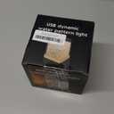 Northern Lights Ocean Wave Projector Light, Galaxy Light Projector, 16 Colors Gradual Rotating Flame Water Ripple Ambient Night Light Non-Wood for Bedroom, Room Decor, Kids Room (Plug-in) (4.2 inches)