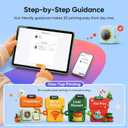 ugee Funbox 3D Printer – Safe Home Air Filter, AI Voice/Photo Modeling, One-Tap App Print, Anti-Scald, Fun Educational Maker for Families