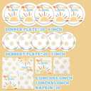 Here Comes The Son Baby Shower Decorations, Sunshine Plates and Napkins Disposable Retro Boho Sun Party Supplies for Boys Kids Birthday, Here Comes The Sun Baby Shower Decorations, Serve 20