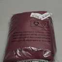 ChrisDowa Grommet Blackout Curtains for Bedroom and Living Room - 2 Panels Set Thermal Insulated Room Darkening Curtains (Burgundy Red, 42W x 63L)