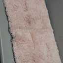 ILANGO Pink Bathroom Rugs 32"  20" Non Slip & Super Absorbent Extra Thick Soft, Washable Bath Mat for Floor, Microfiber Plush Shaggy Bath Rug with Rubber for Bathtub Shower Room Sink