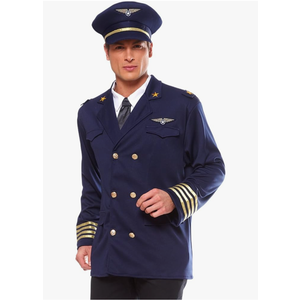 Men's Pilot Costume XL Size