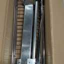 OCG Slide Out Cabinet Organizer for Narrow Cabinet (5" W X 17" D), 2 Tier Pull Out Shelves Slim Sliding Cabinet Organizer and Storage, Chrome