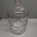 Geo Sports Bottles 3 Gallon Round Glass Carboy Fits 30mm Cork Finish or 55mm Push Cap Home Brew (Clear Glass) (BT3GG)