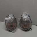 NEEDOMO 2 Pack Battery Operated Lamp Outdoor Table Lantern, LED Table Lantern with Timer Mode, Vintage Decorative Lights Cordless Lamp Indoor Outdoor Patio Bedroom Living Room with LED Bulb