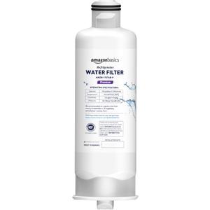 Amazon Basics Replacement Samsung DA97-17376B, HAF-QIN/EXP Refrigerator Water Filter, 1-Pack, Premium Filtration