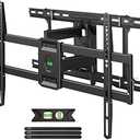 USX MOUNT UL Listed TV Wall Mount for 42"-85" TVS, Fits 16" 18" or 24" Studs, Full Motion Wall Mount Swivel Tilt Extension TV Bracket with Dual Articulating Arms, Max VESA 600x400mm, Load 110lbs