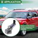 Car Idle Air Control Valve for Ford Aerostar V6 4.0L 1996-1997 Replace No.95TF9F715BB/F50Y9F715A IACV Idle Motor Idle Air Control Valve