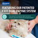 2 x Virbac C.E.T. Enzymatic Toothpaste| Tartar & Plaque Control for Fresh Breath | Pet Dental Care Toothpaste | Poultry Flavor, 2.5 oz