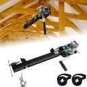 Attic Utility Lift System with 500LBS Manual Winch