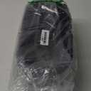 JiatuA Plastic Storage Basket with Handle Portable Shower Caddy Tote Organizer Basket Bin for Bathroom Kitchen Dorm Room Bedroom, Black (Large)