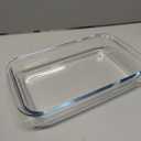 Small Glass Baking Dish for Oven, 1.6L Casserole Dishes for Oven, 11.6x6.9 Glass Baking Pan