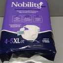 4-5xl Adult Diapers for Women and Men - 8 Bariatric Disposable Briefs with Tabs and Stretchable Side Panels - 100% Breathable with Maximum Absorbency