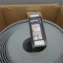 Duzzy Flexible Baseboard Molding Trim, 6 Inch(W) x 60 Feet(L) Peel and Stick Rubber Wall Trim Molding, Self-Adhesive Vinyl Wall Base Cove Base (Gray)