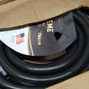 Flexon Flextreme Pro 5/8" x 100ft Performance Rubber Garden Hose Heavy-Duty, Kink-Resistant, All-Weather Flexibility, Industrial-Grade Couplings, Durable Outdoor Watering Hose for Lawn & Garden