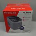 FRIGIDAIRE EFIC189-Silver Compact Ice Maker, 26 lb per Day, Silver (Packaging May Vary)