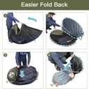 Night Cat Pop-up Mosquito Tent: 1 Person Camping Tent with Bug Screen Net Adults Fits for Camping Cot (Excluded)
