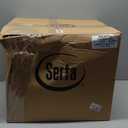 Serta ThermaGel Cooling, Pressure-Relieving Memory Foam Mattress Topper, 3 Inch, King,Blue