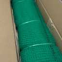 3x100FT Temporary Fence for Backyard,Temporary Fence with Post,Plastic Garden Fence with 18 Fiberglass Stake,Windbreak Rope,Ground Peg, Movable Roll Safe Fence Outdoor Animal Protect Chicken