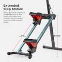Sunny Health & Fitness Stair Stepper & Climber Exercise Equipment for Home Workout, Compact Cardio Training Machine